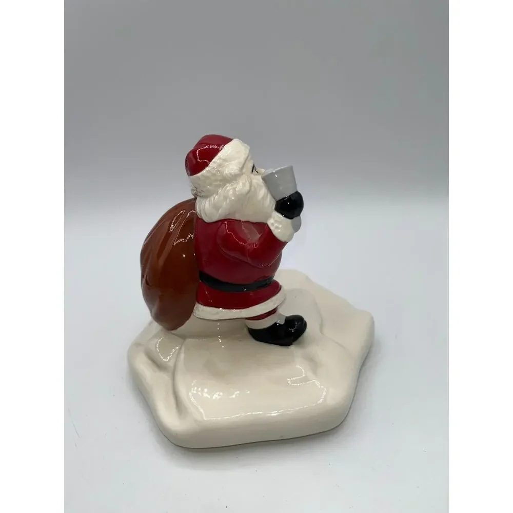 Vintage Japan Replacement Santa Claus Cookie Jar (LID ONLY) Replacement Top - Picture 15 of 16
